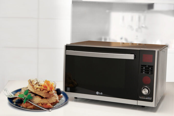 Готовим в печи LG