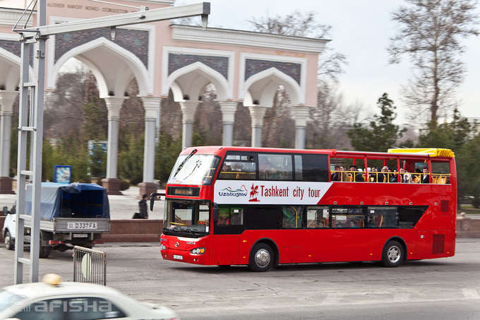 Даблдекеры в Ташкенте