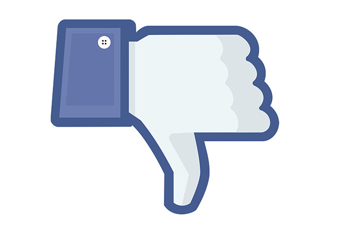 Кнопка Dislike появится в Facebook