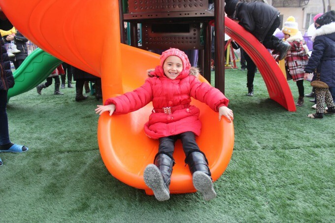 Ucell — Quvonch Makoni: детская игровая площадка теперь и в Гулистане