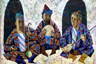 Выставка Хуршида Зияханова