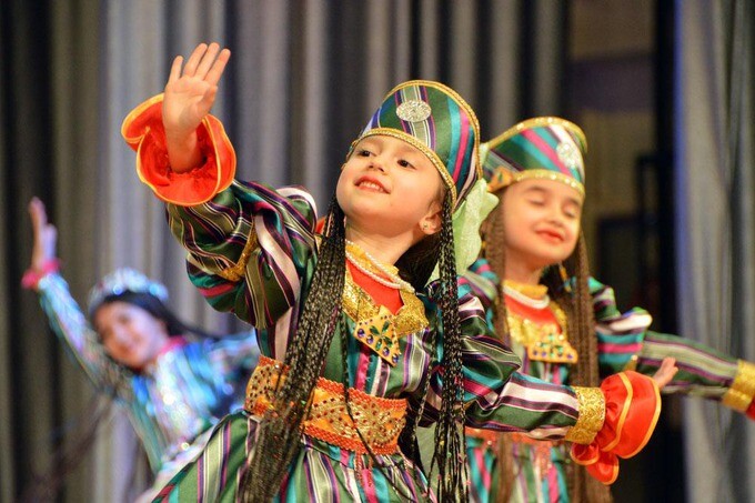 Концерт детского ансамбля песен и танцев «Булбулча»