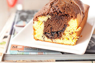 Тыквенно-шоколадный кекс