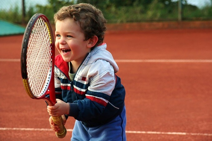 Теннис для детей