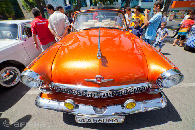 Выставка ретро автомобилей прошла в Ташкенте
