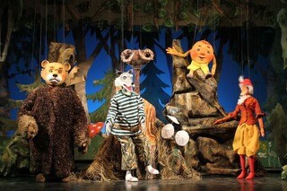 Премьера спектакля про Колобка от театра марионеток