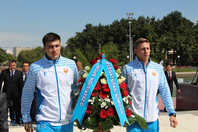 Проводы узбекских спортсменов на Олимпиаду