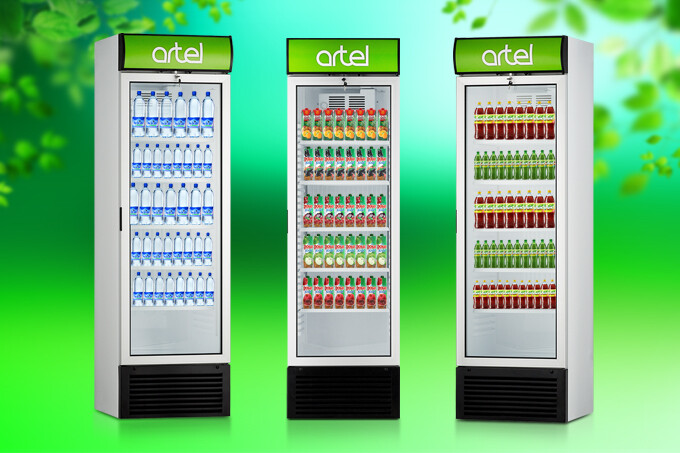 Новое от Artel: витринные холодильники по Евростандарту