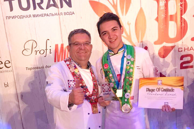 Мастер-шеф Ахмаджон Хамдамов выиграл золотую медаль «ШЕФ Battle-BBQ»