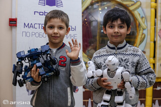 Необычный мастер-класс от RoboKidz Education