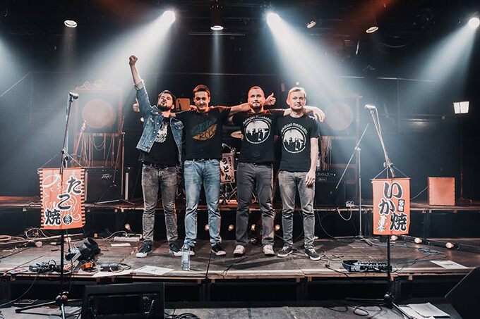 Выступление группы «Крылья Оригами» в Anhor'e