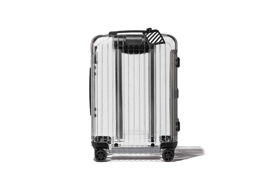 Off-White и Rimowa создали прозрачный чемодан