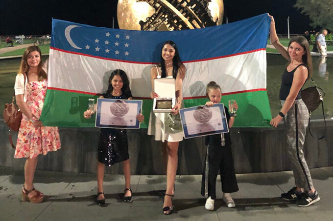 Дети из Узбекистана победили на фестивале в Италии