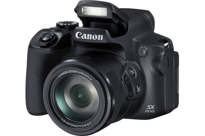 Canon представили камеру PowerShot SX70 HS с 65-кратным зумом