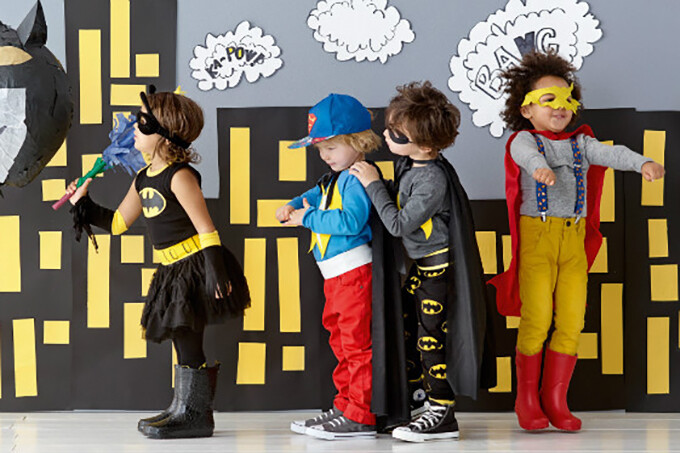 «Супергеройская вечеринка» для детей