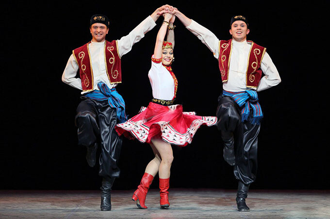 Балет Игоря Моисеева в Ташкенте