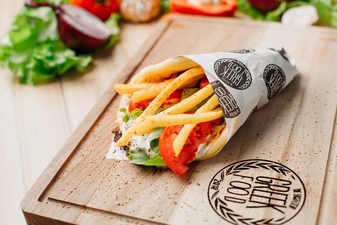 Акция в Greek Food