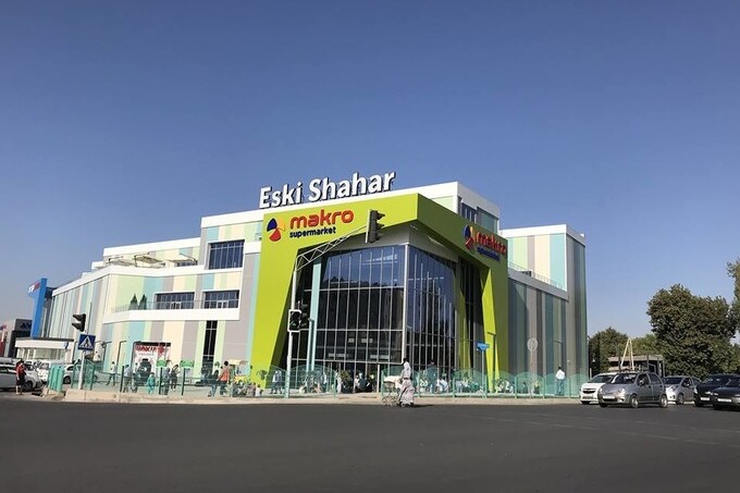 Открытие торгового центра Eski Shahar