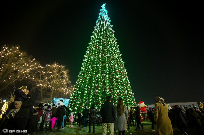 Главная елка Узбекистана вошла в топ-10 елок СНГ