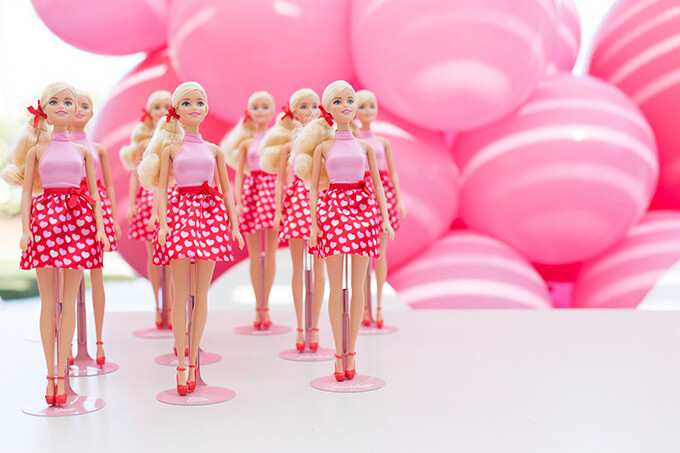 Детская вечеринка «День рождения Barbie»