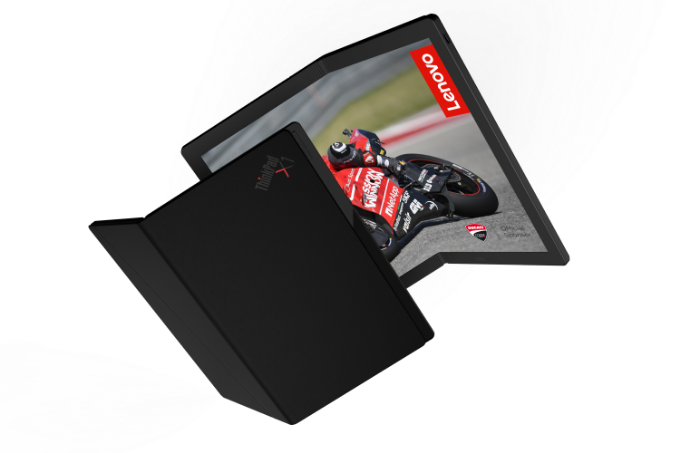 Lenovo показала прототип ноутбука с гибким дисплеем
