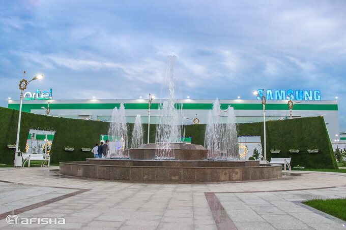 Международный день фонтанов в парке «Ашхабад»