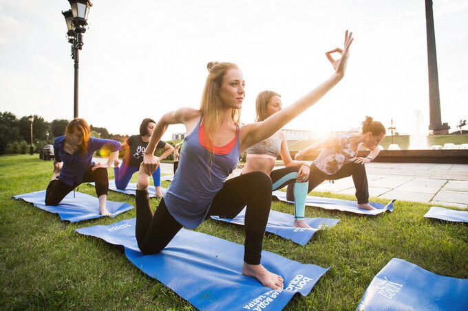 Акция «Йога-лето в Экопарке»