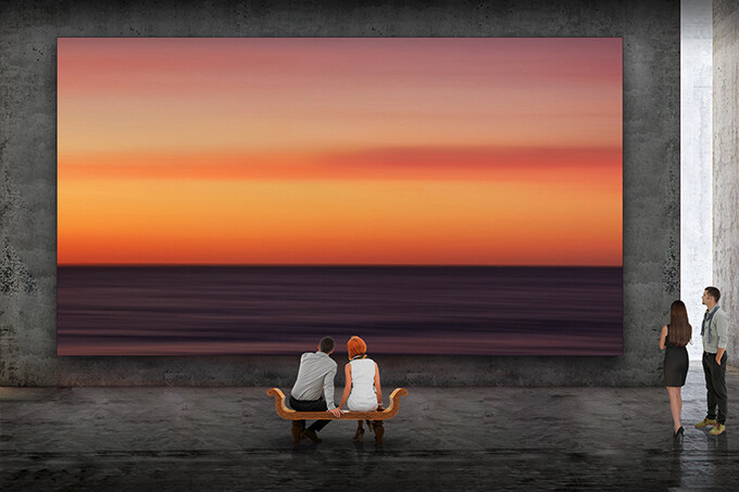 Samsung показала модульный телевизор с диагональю 292 дюйма