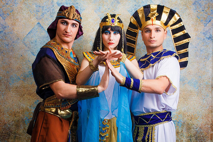 Детское шоу «Тайны Фараона» в Parus'e