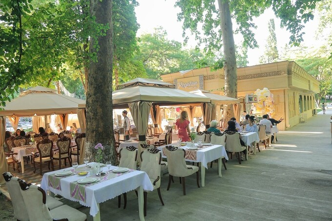 Открытие летней террасы Registan Art Cafe