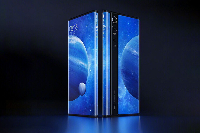 Xiaomi представила Mi MIX с сильно изогнутым экраном и камерой на 108 Мп