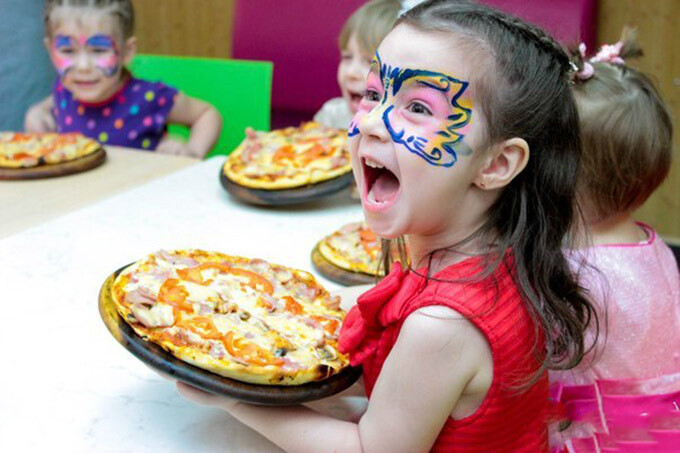 Детский праздник в «Московской Пицце»