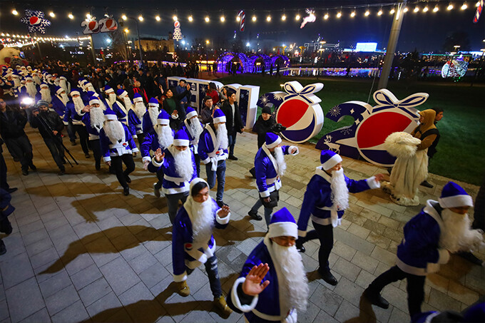 TM Pepsi приглашает отметить Новый год в парке Tashkent City