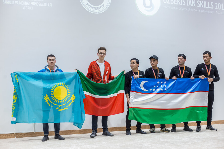 Два «золота» чемпионата Uzbekistan Skills