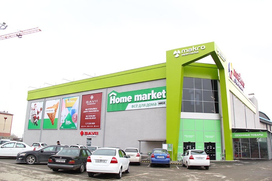 Новый Home market открылся в Яшнабадском районе