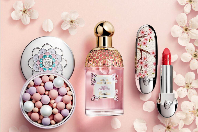 Новая коллекция Guerlain вдохновлена сакурой