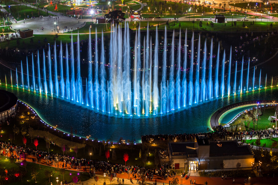 Музыкальный фонтан Tashkent City приостановил работу