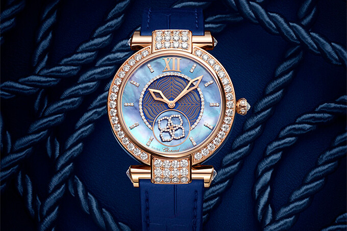 Chopard выпустили часы с техникой плетения золотой нитью
