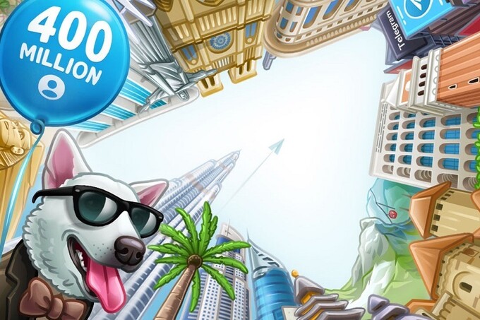 Telegram достиг 400 миллионов активных пользователей