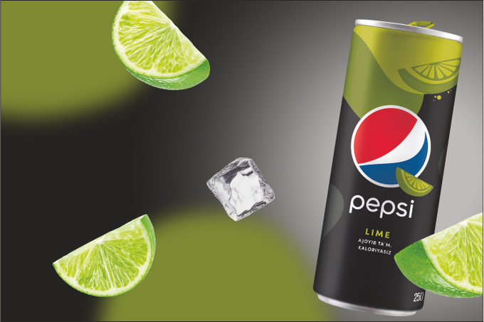 Pepsi представила новый лаймовый вкус напитка