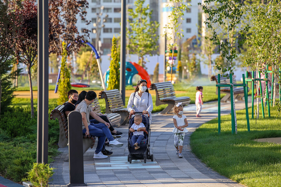 Tashkent City Park после карантина