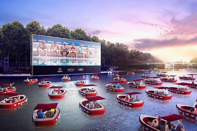 Кинотеатр на воде откроется в Париже