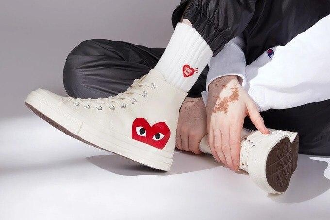 Converse снова выпустили кеды с Comme des Garçons