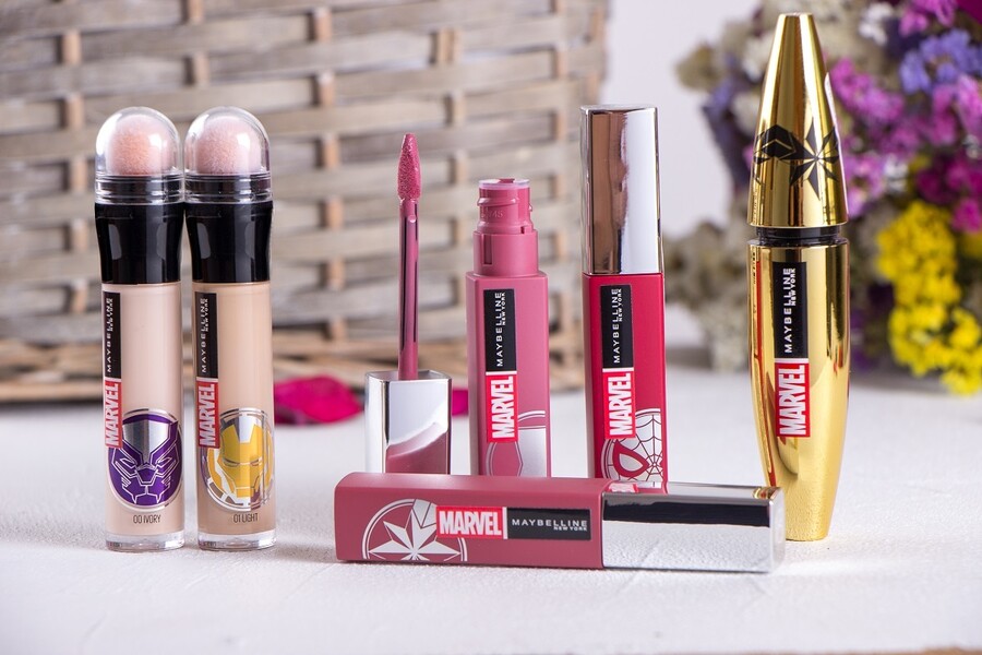Maybelline New York и Marvel посвятили коллекцию косметики супергероям