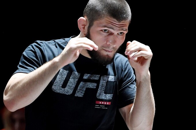 Трансляция боя Хабиба Нурмагомедова и Джастина Гейджи