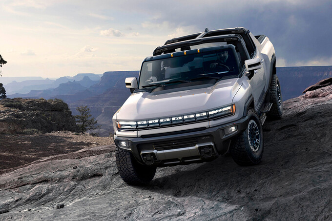 GM представил электрический пикап Hummer