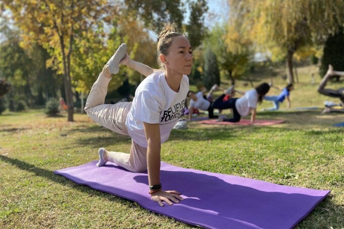 Йога в Экопарке