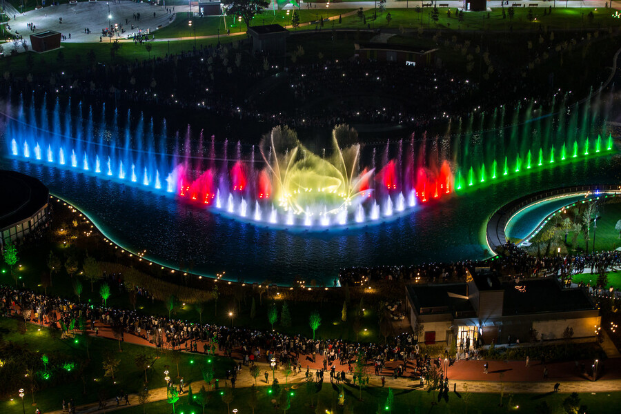 Музыкальный фонтан Tashkent city уходит «на зимовку»