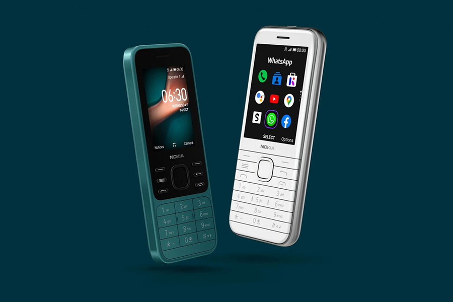 Nokia анонсировала кнопочные телефоны Nokia 6300 и Nokia 8000