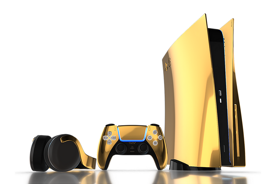 Золотой Sony PlayStation 5 выпустил Truly Exquisite